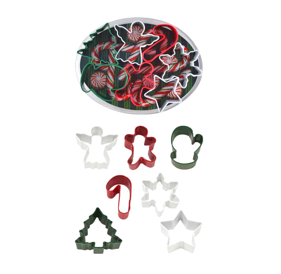 Mini Christmas Cookie Cutter Set | www.sprinklebeesweet.com