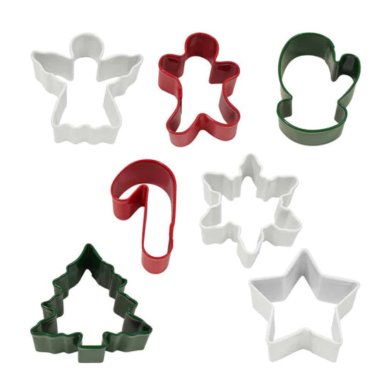Mini Christmas Cookie Cutter Set | www.sprinklebeesweet.com