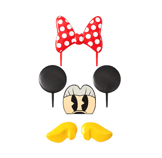 Minnie Mouse Cake Topper Set | www.sprinklebeesweet.com