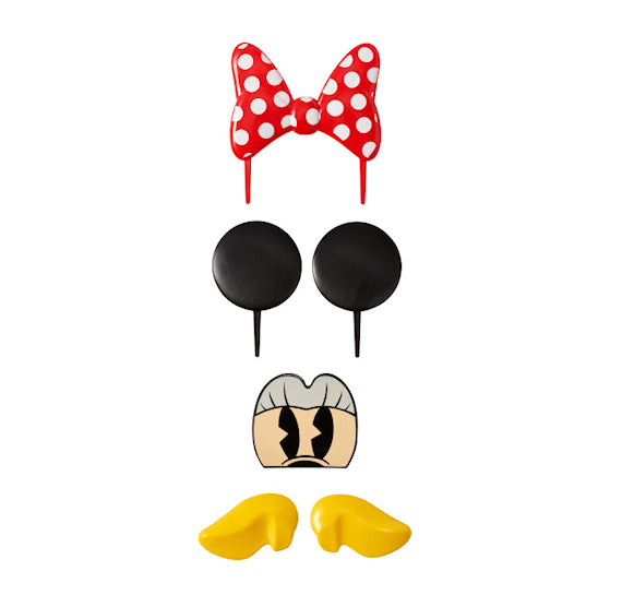 Minnie Mouse Cake Topper Set | www.sprinklebeesweet.com