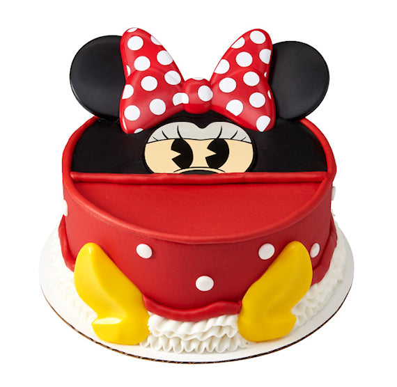 Minnie Mouse Cake Topper Set | www.sprinklebeesweet.com