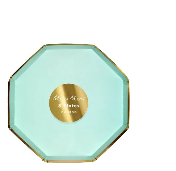 Meri Meri Cocktail Plates: Mint | www.sprinklebeesweet.com