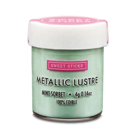 Mint Sorbet Luster Dust | www.sprinklebeesweet.com