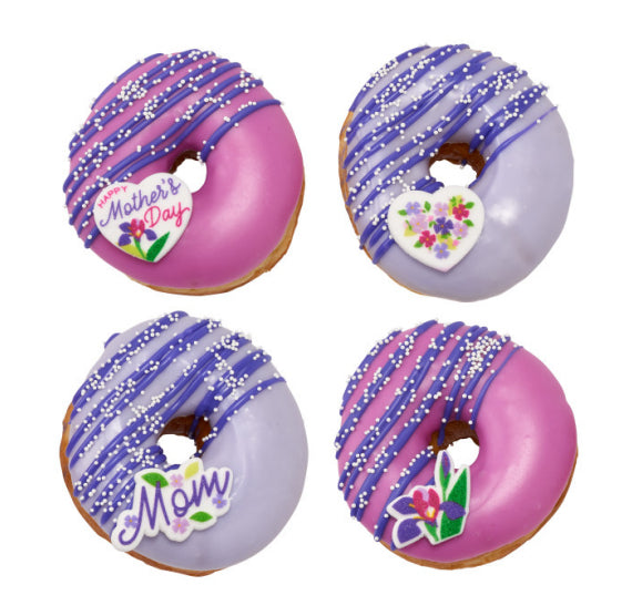 Mother's Day Sugar Toppers | www.sprinklebeesweet.com