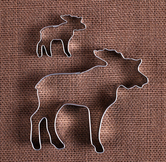 Moose Cookie Cutters Set | www.sprinklebeesweet.com