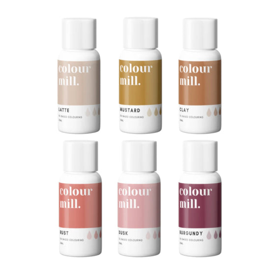 Colour Mill Oil Based Food Coloring Set: Desert | www.sprinklebeesweet.com