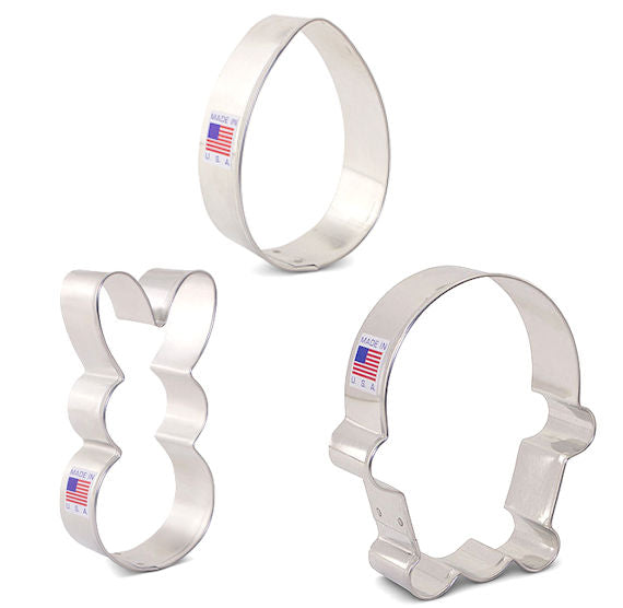 Happy Easter Cookie Cutters | www.sprinklebeesweet.com