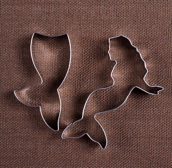 Mermaid Cookie Cutter Set | www.sprinklebeesweet.com