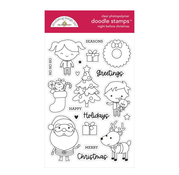 Clear Stamps: Night Before Christmas | www.sprinklebeesweet.com
