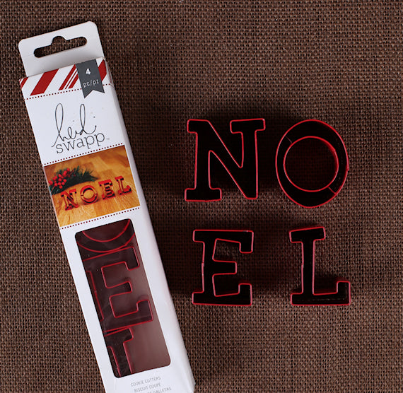 Noel Christmas Cookie Cutter Set | www.sprinklebeesweet.com