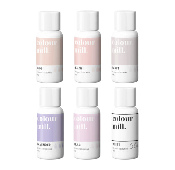Colour Mill Oil Based Food Coloring Set: Nude | www.sprinklebeesweet.com