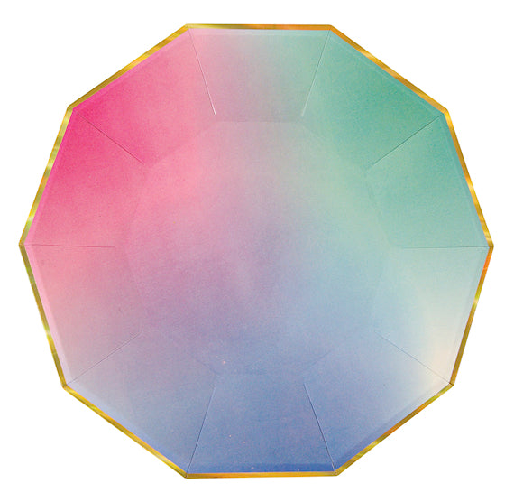 Large Sweet Pastel Plates | www.sprinklebeesweet.com