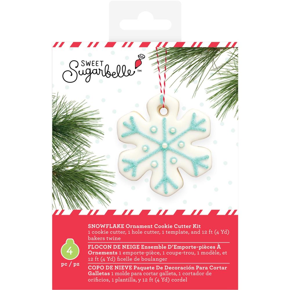 Sweet Sugarbelle Ornament Cookie Cutter Kit: Snowflake | www.sprinklebeesweet.com