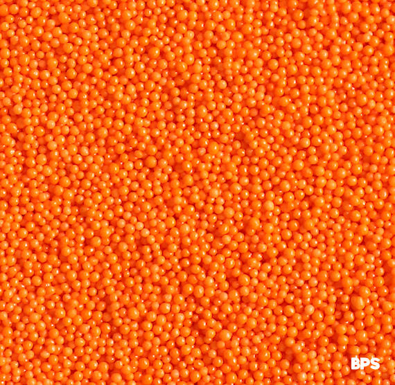 Orange Nonpareils | www.sprinklebeesweet.com