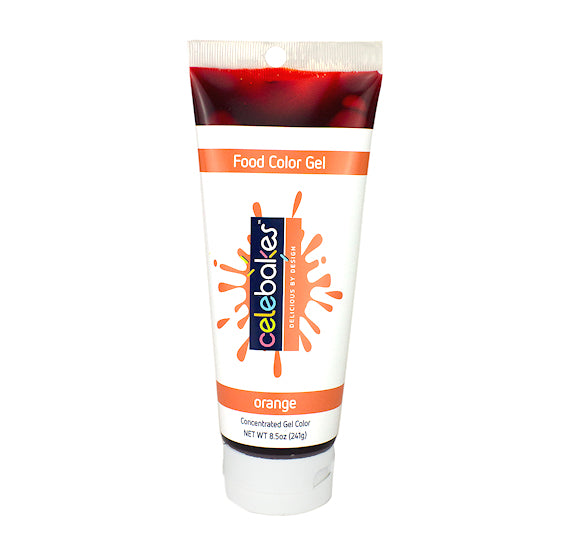 Celebakes Orange Gel Color | www.sprinklebeesweet.com