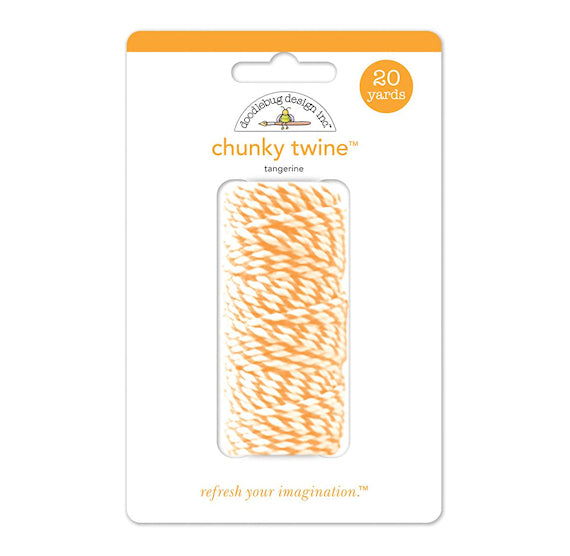 Chunky Bakers Twine: Orange | www.sprinklebeesweet.com