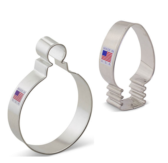 Christmas Ornament Cookie Cutters | www.sprinklebeesweet.com