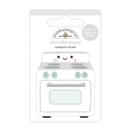 Doodle-Pops Stickers: What's Cookin' Oven | www.sprinklebeesweet.com