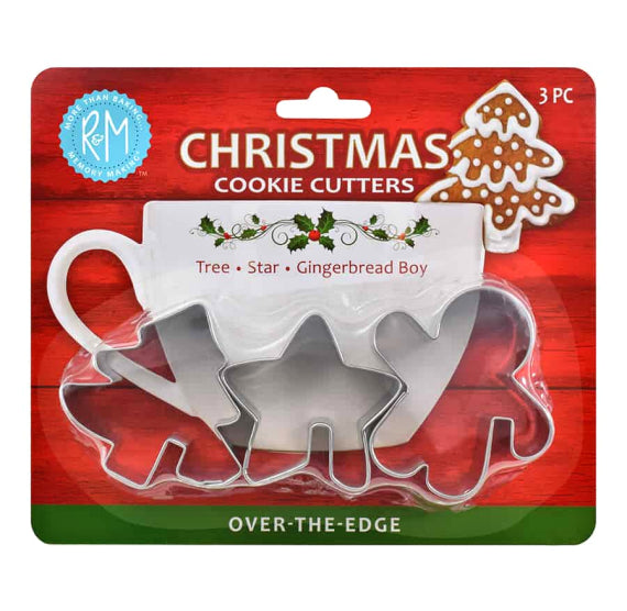 Over the Edge Christmas Cookie Cutters | www.sprinklebeesweet.com