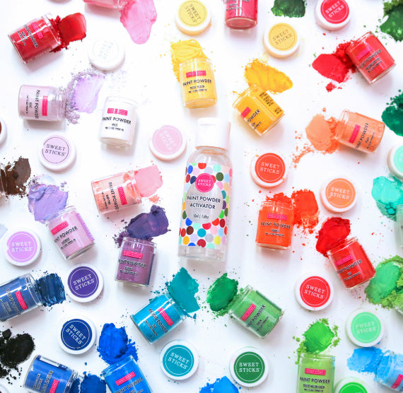 Sailor Blue Edible Paint Powder | www.sprinklebeesweet.com