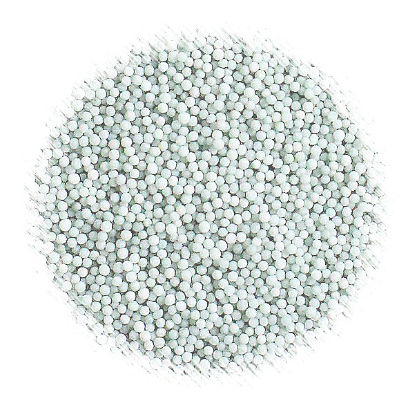 Pale Light Gray Nonpareils | www.sprinklebeesweet.com