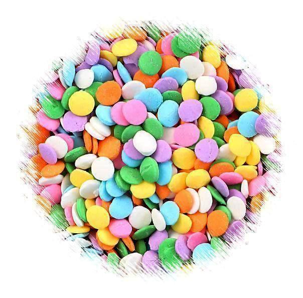 Bulk Sprinkles: Pastel Sequins | www.sprinklebeesweet.com