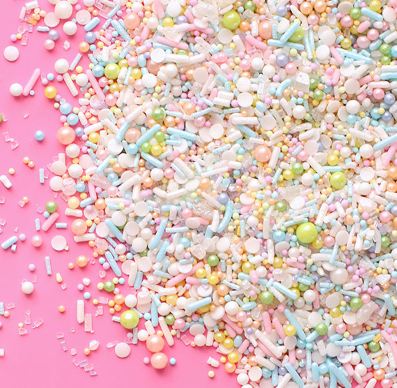 Sprinklefetti™ Pastel Sprinkle Mix | www.sprinklebeesweet.com