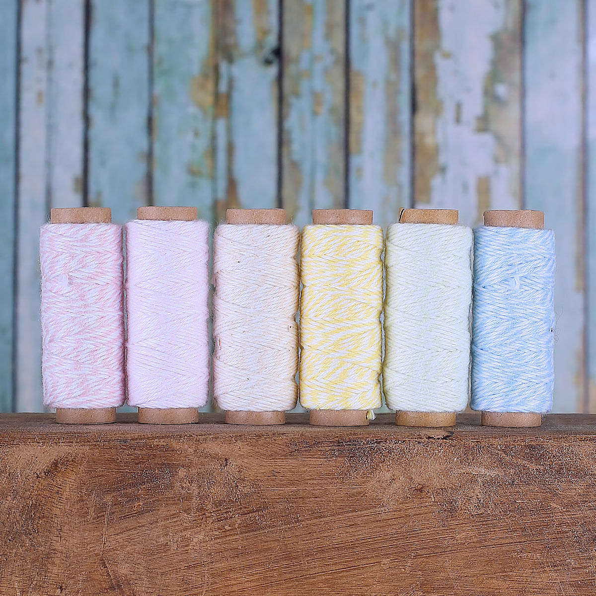 Rainbow Pastel Bakers Twine Spool Set | www.sprinklebeesweet.com