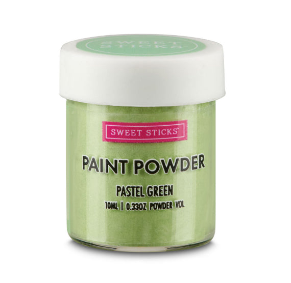 Pastel Green Edible Paint Powder | www.sprinklebeesweet.com