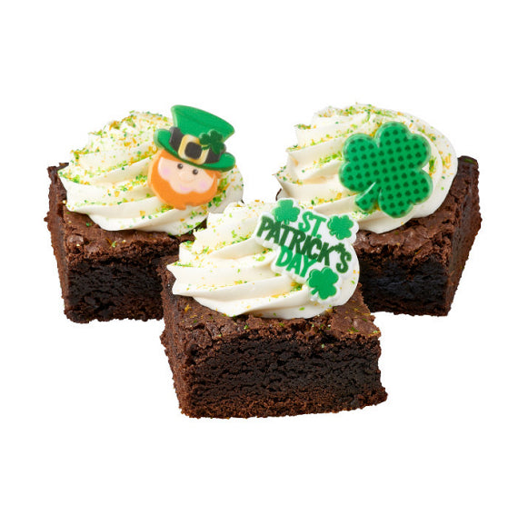 St Patrick's Day Cupcake Topper Rings | www.sprinklebeesweet.com