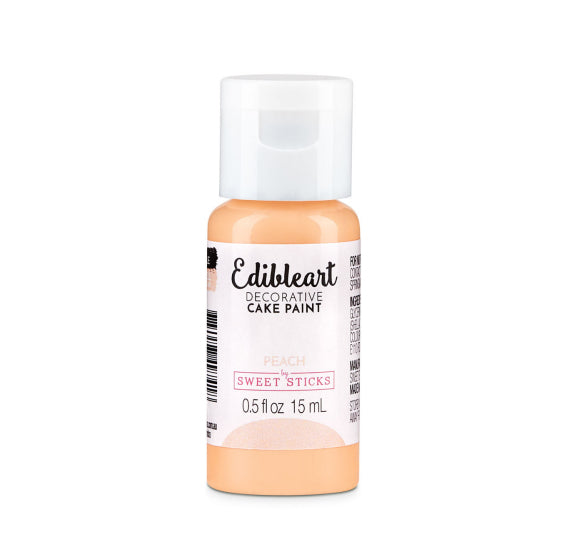 Peach Edible Art Paint | www.sprinklebeesweet.com