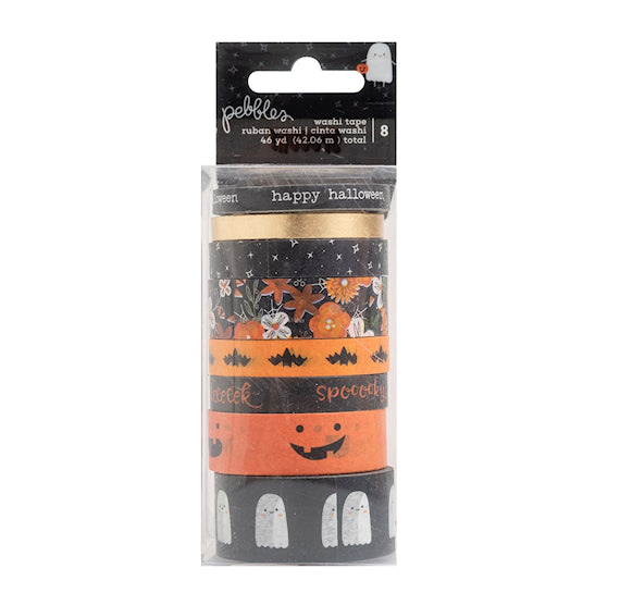 Halloween Washi Tape Set by Pebbles | www.sprinklebeesweet.com