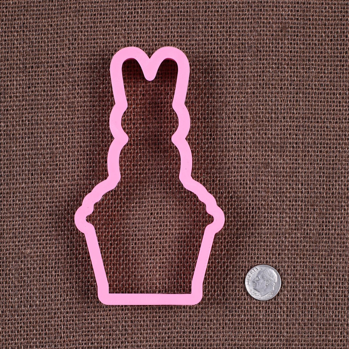 Cupcake with Bunny Cookie Cutter | www.sprinklebeesweet.com