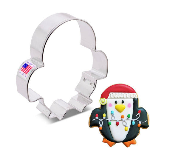 Cute Penguin Cookie Cutter | www.sprinklebeesweet.com