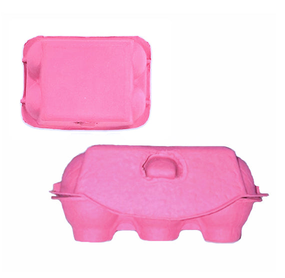 Pink Egg Cartons: 6 Egg | www.sprinklebeesweet.com