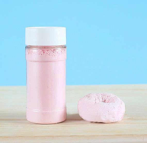 Light Pink Donut Sugar | www.sprinklebeesweet.com
