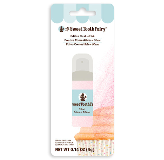 SALE Sweet Tooth Fairy Edible Pink Glitter Dust Pump: Cake Decorations –  Sprinkle Bee Sweet