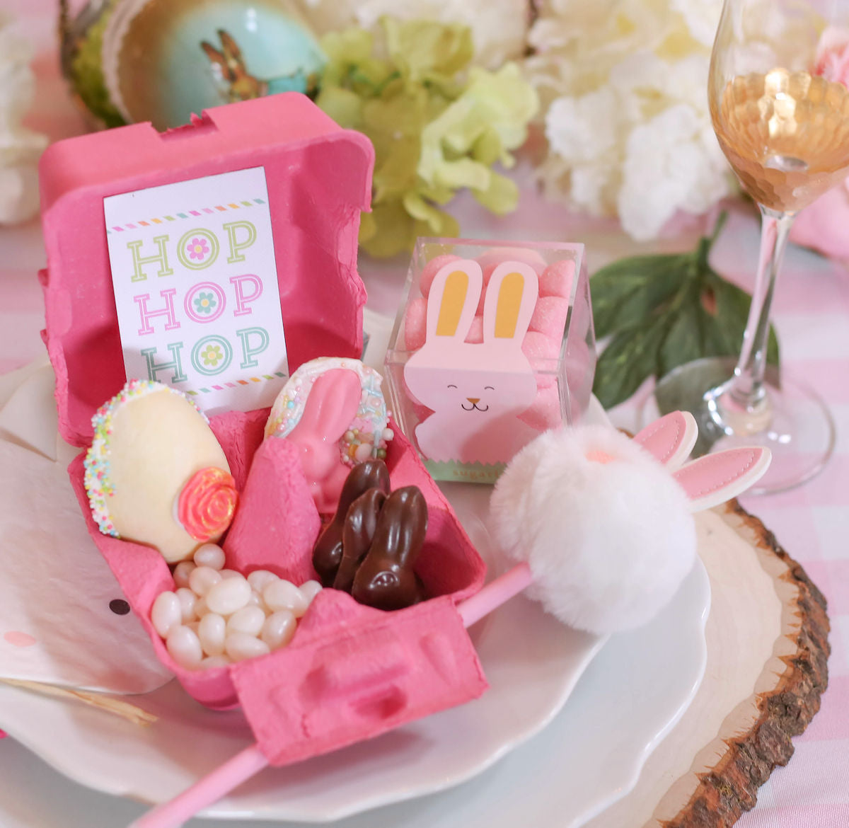 Pink Egg Cartons: 4 Egg | www.sprinklebeesweet.com