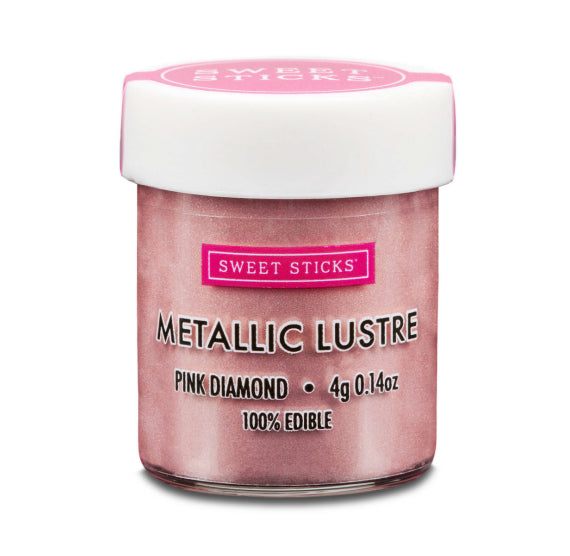Pink Diamond Luster Dust: Two Sizes Available | www.sprinklebeesweet.com