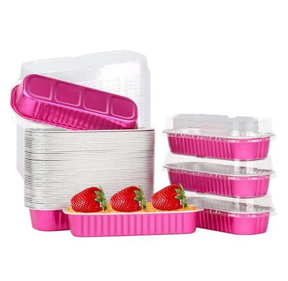 Narrow Cake Pans with Lids: Pink | www.sprinklebeesweet.com