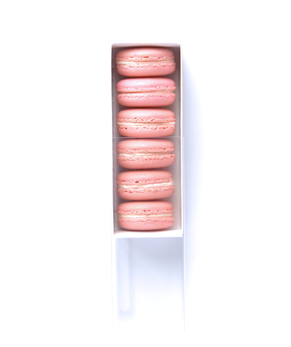 Small White Macaron Box Set | www.sprinklebeesweet.com
