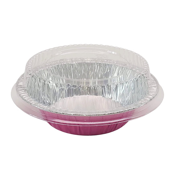 Small 5" Pie Pans with Lids: Pink | www.sprinklebeesweet.com