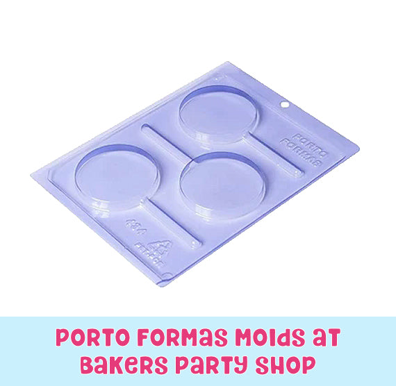 Large Circle Lollipop Mold | www.sprinklebeesweet.com