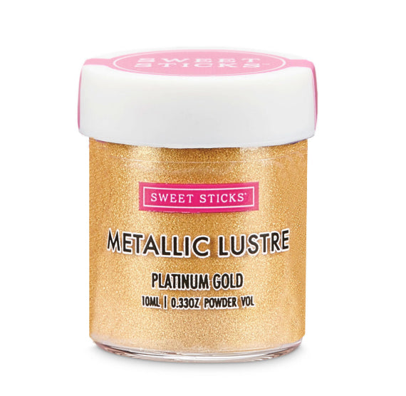 Platinum Gold Luster Dust | www.sprinklebeesweet.com