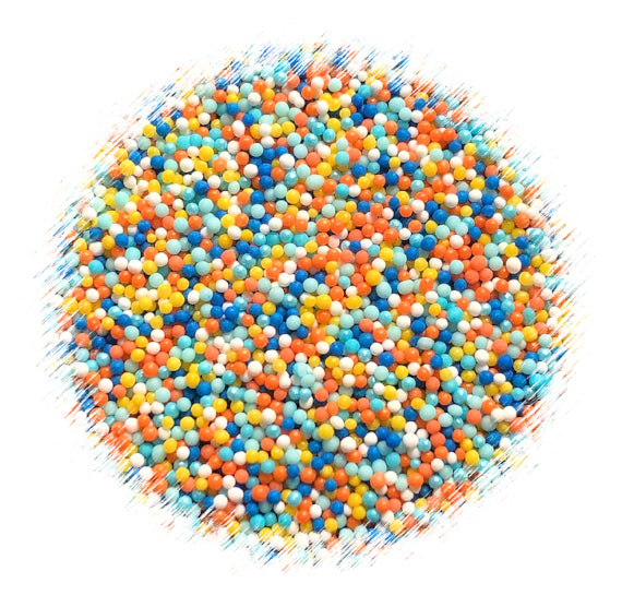 Pool Party Nonpareils Mix | www.sprinklebeesweet.com