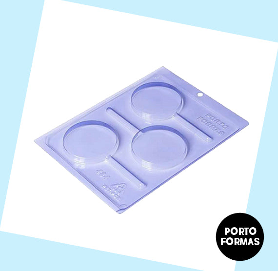 Large Circle Lollipop Mold | www.sprinklebeesweet.com