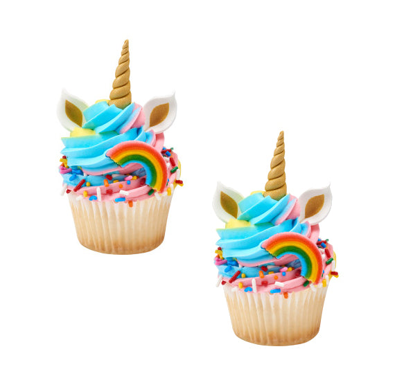 Rainbow Sugar Toppers | www.sprinklebeesweet.com