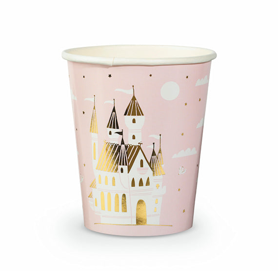 Sweet Princess Paper Cups | www.sprinklebeesweet.com