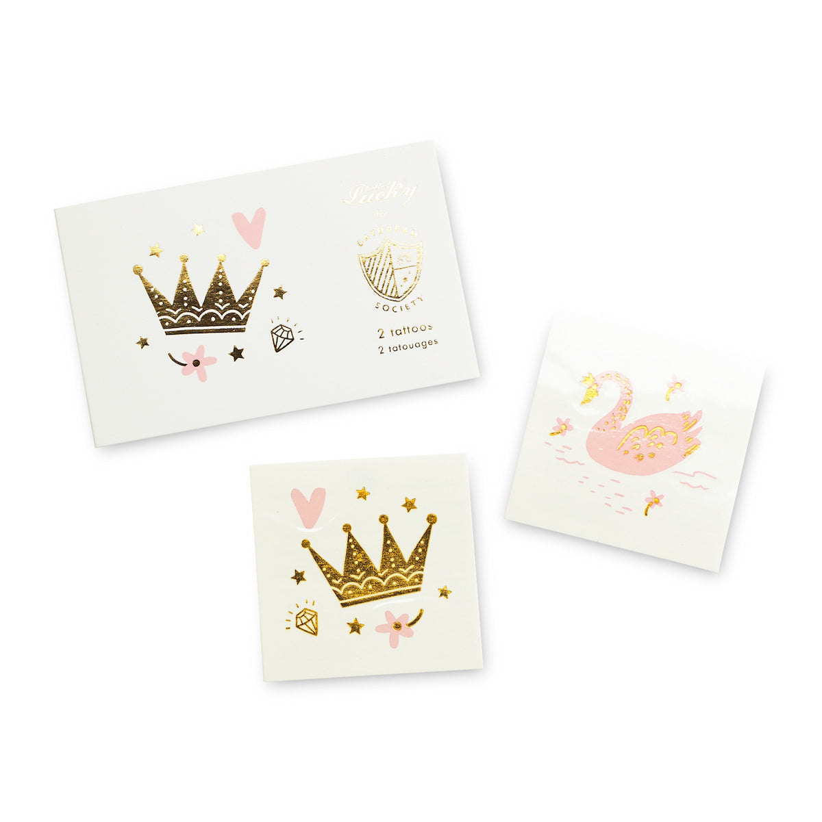 Sweet Princess Temporary Tattoos | www.sprinklebeesweet.com