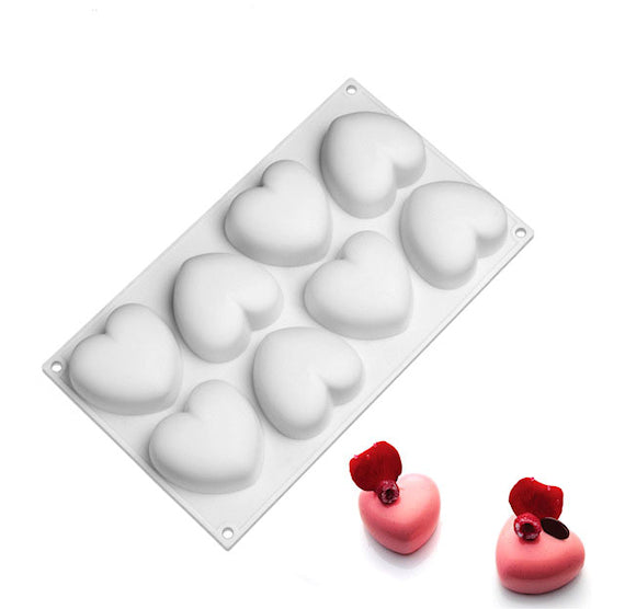 Large Puffy Heart Mold | www.sprinklebeesweet.com